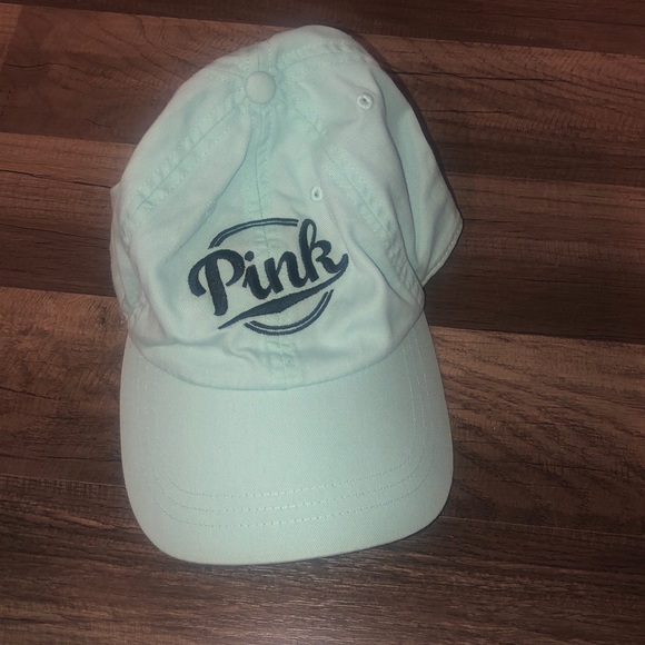 PINK Victoria's Secret Accessories - Mint Green Baseball Hat